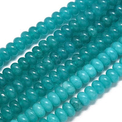 Natural Malaysia Jade Beads Strands G-B165-G01-5x8mm-14-1
