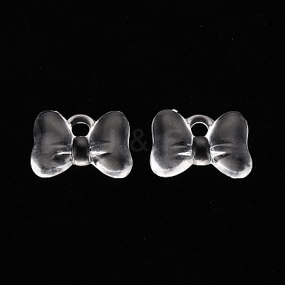 Transparent Acrylic Pendants LS-TACR-T024-02BA-205-1