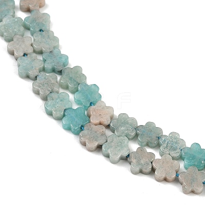 Natural Amazonite Beads Strands G-B138-C10-01-1