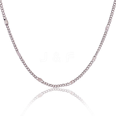 Soldered Brass Coated Iron Curb Chains CH-CJ0001-01A-P-1