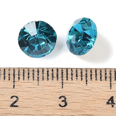 Glass Pointed Back Rhinestone RGLA-R004-8mm-07B-1