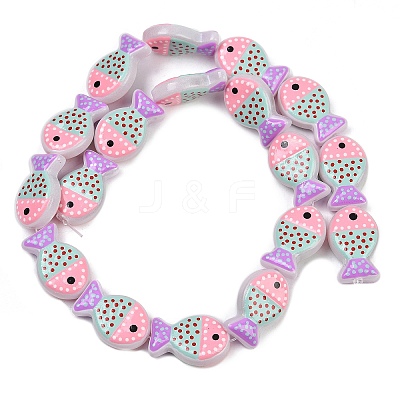 Baking Paint Glass Beads LAMP-F036-02A-1