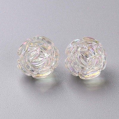 Transparent Acrylic Beads X-TACR-S154-31C-205-1