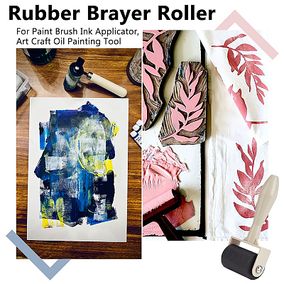 Rubber Brayer Roller OFST-WH0004-035-1