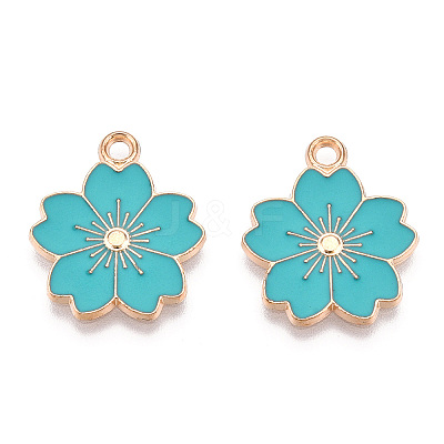 Alloy Enamel Pendants ENAM-S121-115G-1