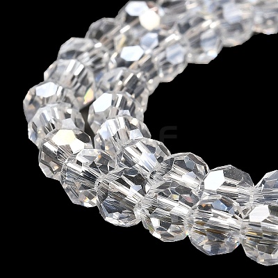Transparent Glass Beads EGLA-A035-T6mm-B19-1