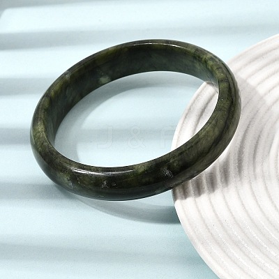 Natural Chinese Jade Southern Jade Bangles for Women BJEW-R296-06-1