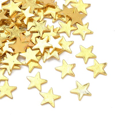 Space Theme Alloy Cabochons PALLOY-F321-01G-G-1