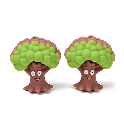 Food Grade Eco-Friendly Silicone Focal Beads SL-CBAECCD-02B-1