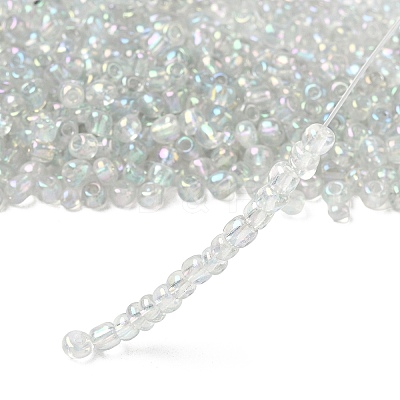 Round Glass Seed Beads SEED-A007-4mm-161-1