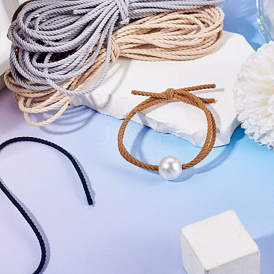 30M 6 Colors Polyester Elastic Cords EC-TA0001-07A-1