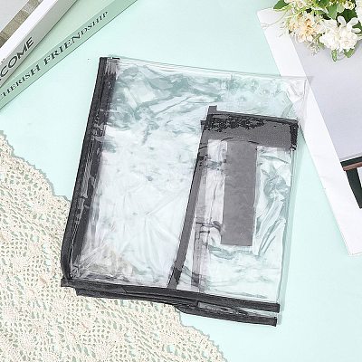 Transparent PVC Luggage Cover AJEW-WH20080-52B-1