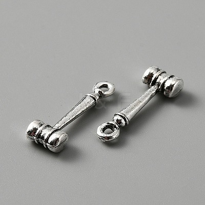 Tibetan Style Alloy Charms FIND-CJC0006-39AS-1