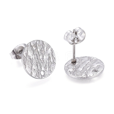 Non-Tarnish 304 Stainless Steel Stud Earring Findings STAS-M228-U01-01P-1