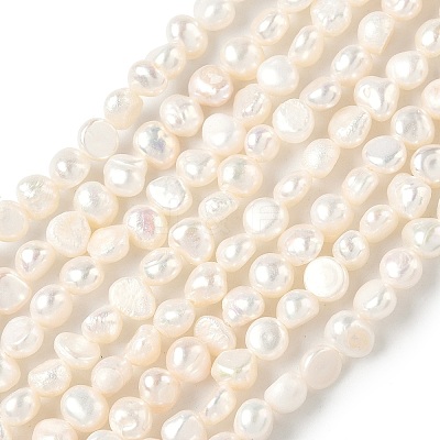 Natural Cultured Freshwater Pearl Beads Strands PEAR-C004-09B-1
