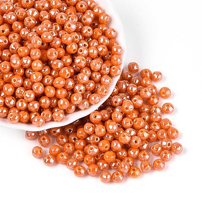 Opaque Colours Glass Seed Beads SEED-N007-34D-1