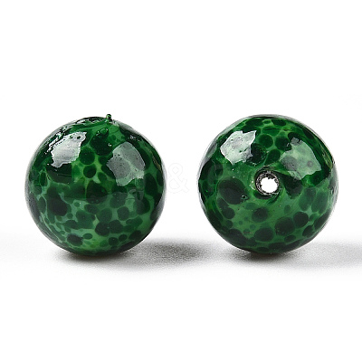 Handmade Normal Lampwork Beads LAMP-N024-08D-1