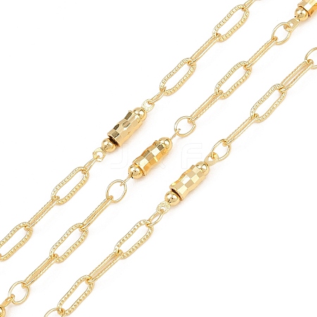 Brass Oval Link Chains CHC-B025-04G-1