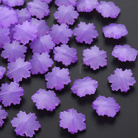 Imitation Jelly Acrylic Beads MACR-S373-92-E04-1