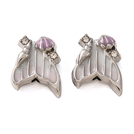 Alloy Enamel Pendants RB-CBAC8D9-04P-04-1