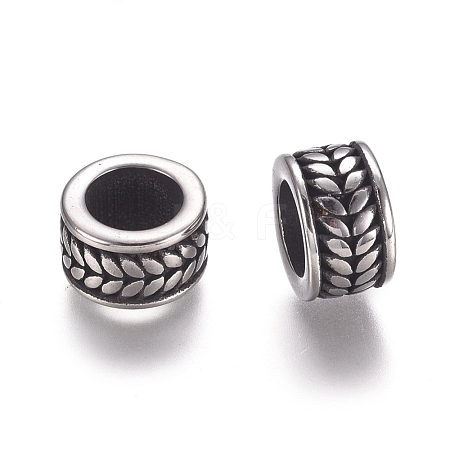 304 Stainless Steel Beads STAS-M274-032AS-1