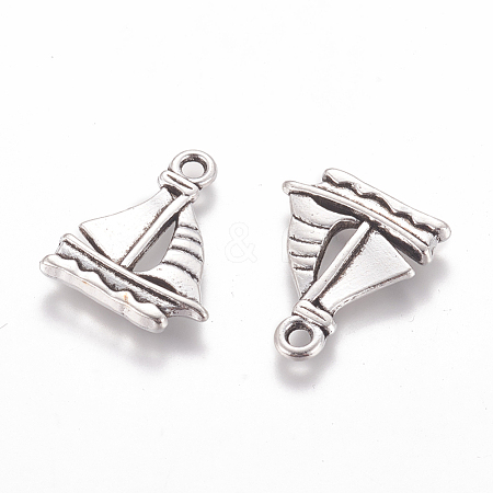 Tibetan Style Alloy Pendants EDD022Y-NF-1