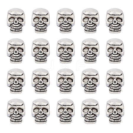 60Pcs Tibetan Style Alloy Beads FIND-DC0006-24-1