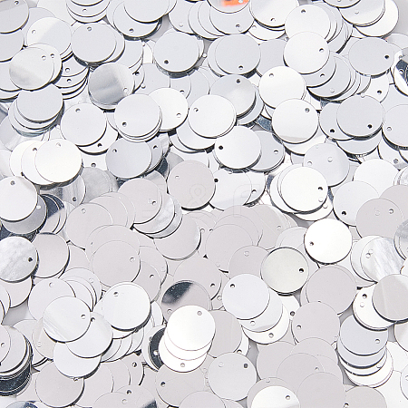 80G Plastic Paillette Pendants FIND-SC0023-18B-1