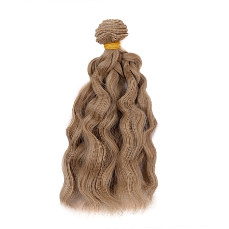 Plastic Long Curly Hair Doll Wig Hair PW-WG37767-19-1