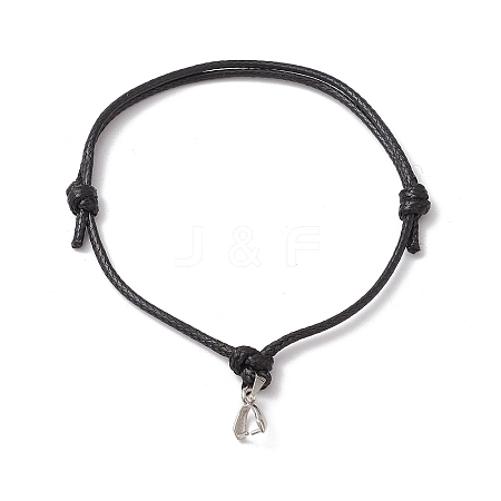 Adjustable Waxed Polyester Cord Bracelet Making AJEW-JB01317-03-1