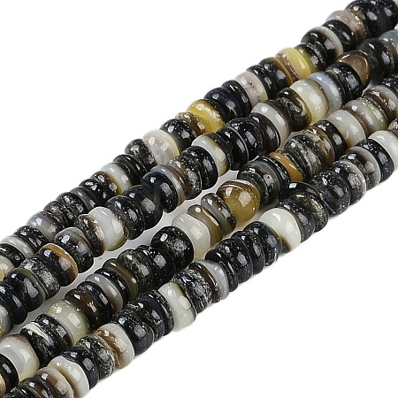 Natural Black Lip Shell Beads Strands BSHE-H109-13C-1