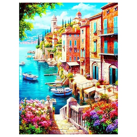 DIY Scenery Diamond Painting Kit PW-WG8B595-05-1