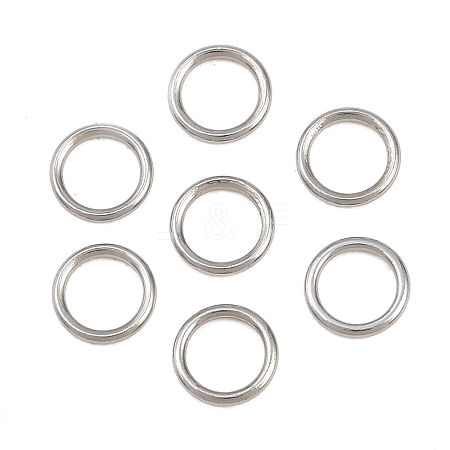 304 Stainless Steel Closed Jump Rings STAS-G393-06P-13-1