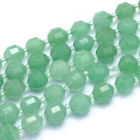 Natural Green Aventurine Beads Strands G-I279-A02-1