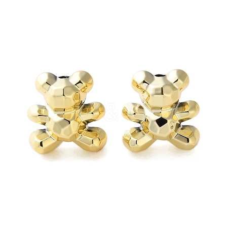 Electroplate Plating Opaque Acrylic Beads X-PACR-D288-05G-1