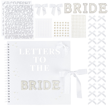 DIY Wedding Photo Album Guestbook Set DIY-TW0001-04B-1