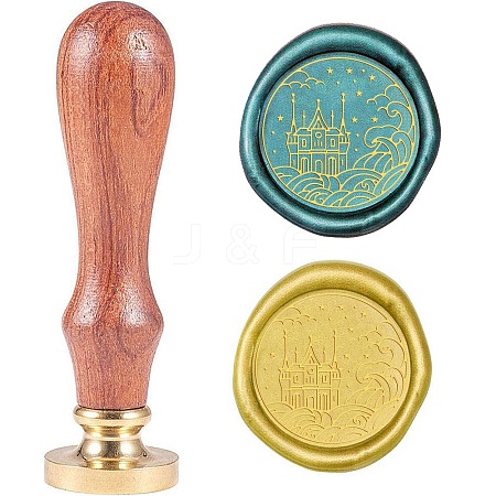 Wax Seal Stamp Set AJEW-WH0208-158-1