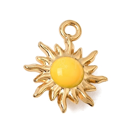 304 Stainless Steel Enamel Pendants SA-CBA7FC1-04G-1