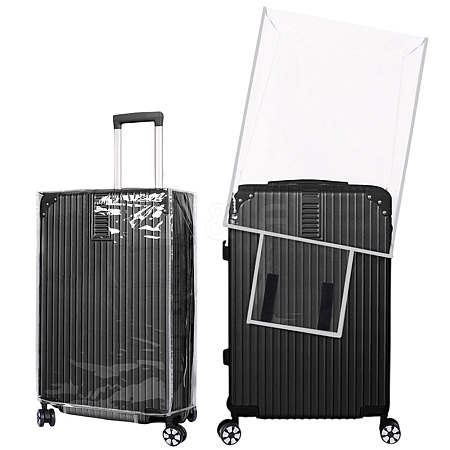 Transparent PVC Luggage Cover AJEW-WH20080-52N-1