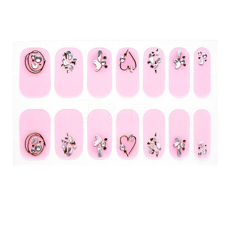 Full Cover Nombre Nail Stickers MRMJ-S060-ZX3368-1