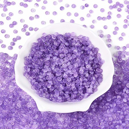 Baking Paint Glass Seed Beads GLAA-T023-43F-1