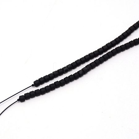 Non-magnetic Synthetic Hematite Beads Strands G-WH0018-01K-1