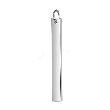 Anti-Tarnish 304 Stainless Steel Pendants STAS-I311-14E-P-1