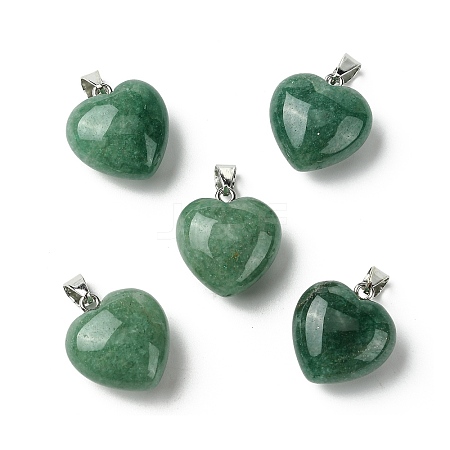 Natural Green Aventurine Pendants G-F820-10A-25-1