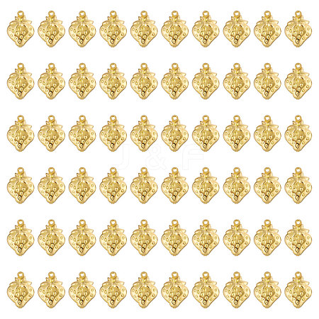 60PCS Brass Pendants KK-CA0002-86G-1