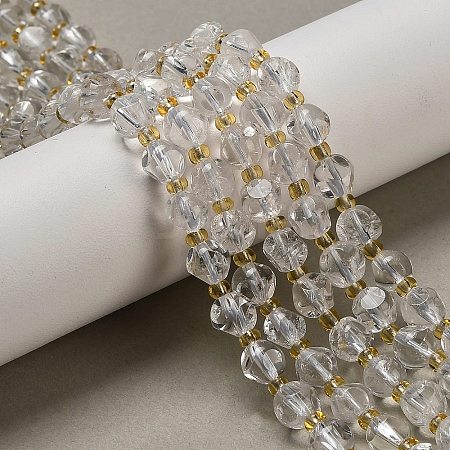 Natural Quartz Crystal Beads Strands G-K387-A16-01-1