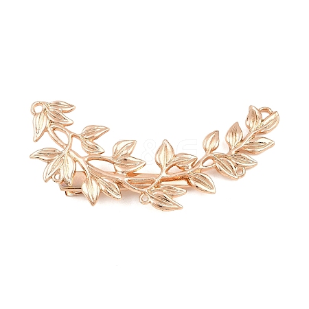 Alloy with Iron Alligator Hair Clips Finding AL-CBA8479-05KCG-1