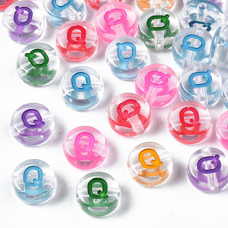 Transparent Clear Acrylic Beads MACR-N008-56Q-1