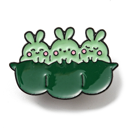 Pea Enamel Pin PALLOY-D021-04A-EB-1