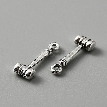 Tibetan Style Alloy Charms FIND-CJC0006-39AS-1